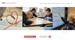 Desktop Screenshot of bco-onderwijsadvies.nl